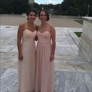 COPY - Amsale formal chiffon dress, Size 4 in Blu…